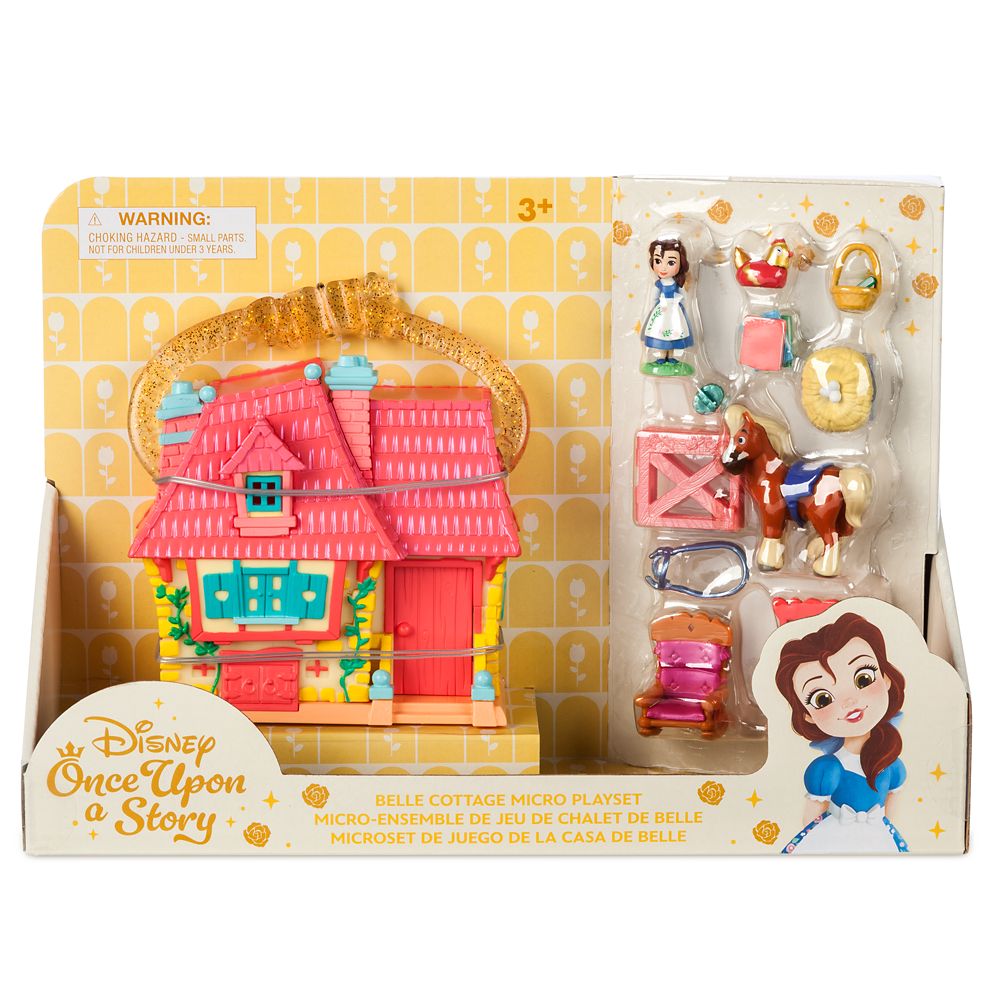 Belle Cottage Micro Play Set - Beauty and the Beast - Disney Once Upon a Story