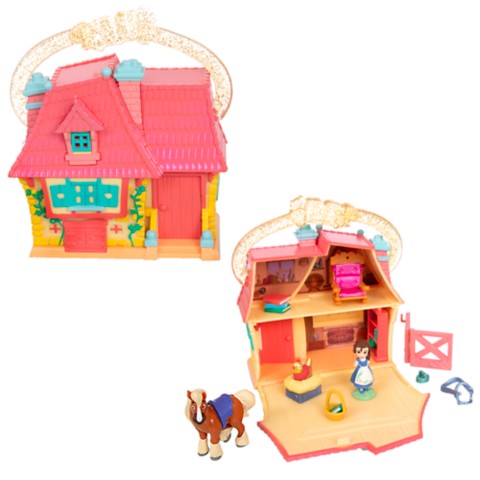 Игрушки Disney Belle Cottage Micro Play Set – Beauty and the Beast – Disney Once Upon a Story