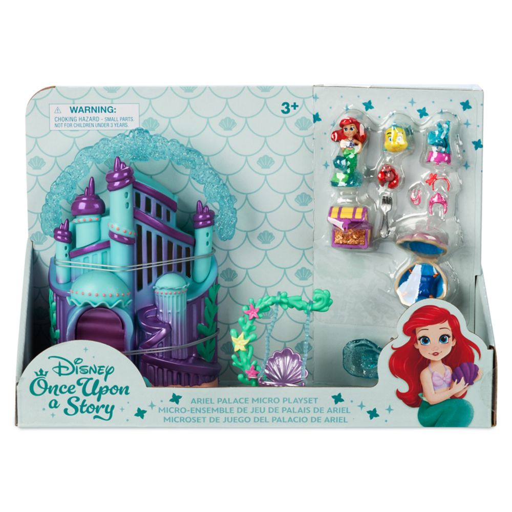 Ariel Palace Micro Play Set &ndash; The Little Mermaid &ndash; Disney Once Upon a Story