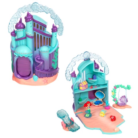 Игрушки Disney Ariel Palace Micro Play Set – The Little Mermaid – Disney Once Upon a Story