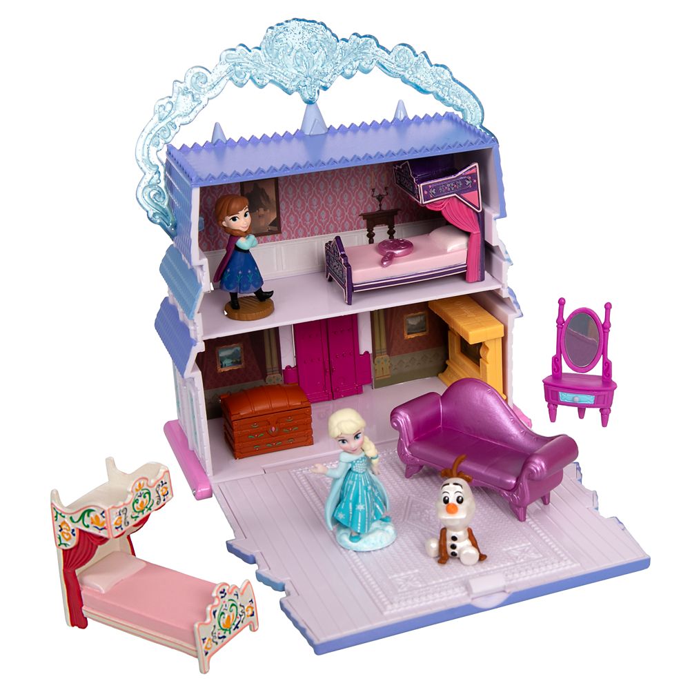 Anna and Elsa Arendelle Castle Micro Play Set - Frozen - Disney Once Upon a Story