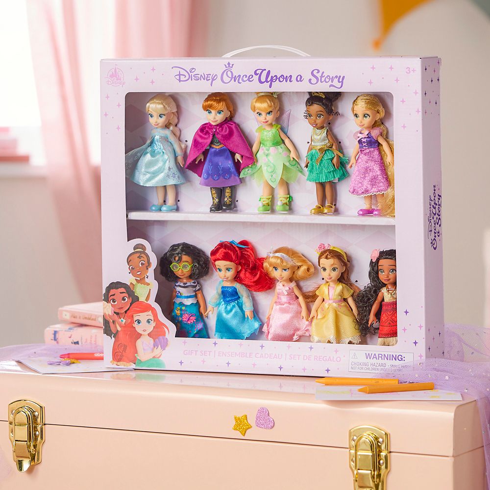 Disney Once Upon a Story Collection Mini Doll Gift Set &ndash; 5''