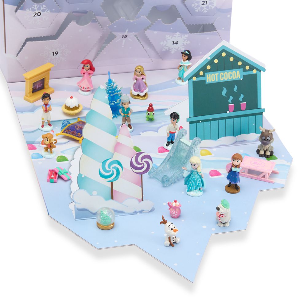 Disney Once Upon a Story 24-Day Countdown Calendar Micro Figure Set
