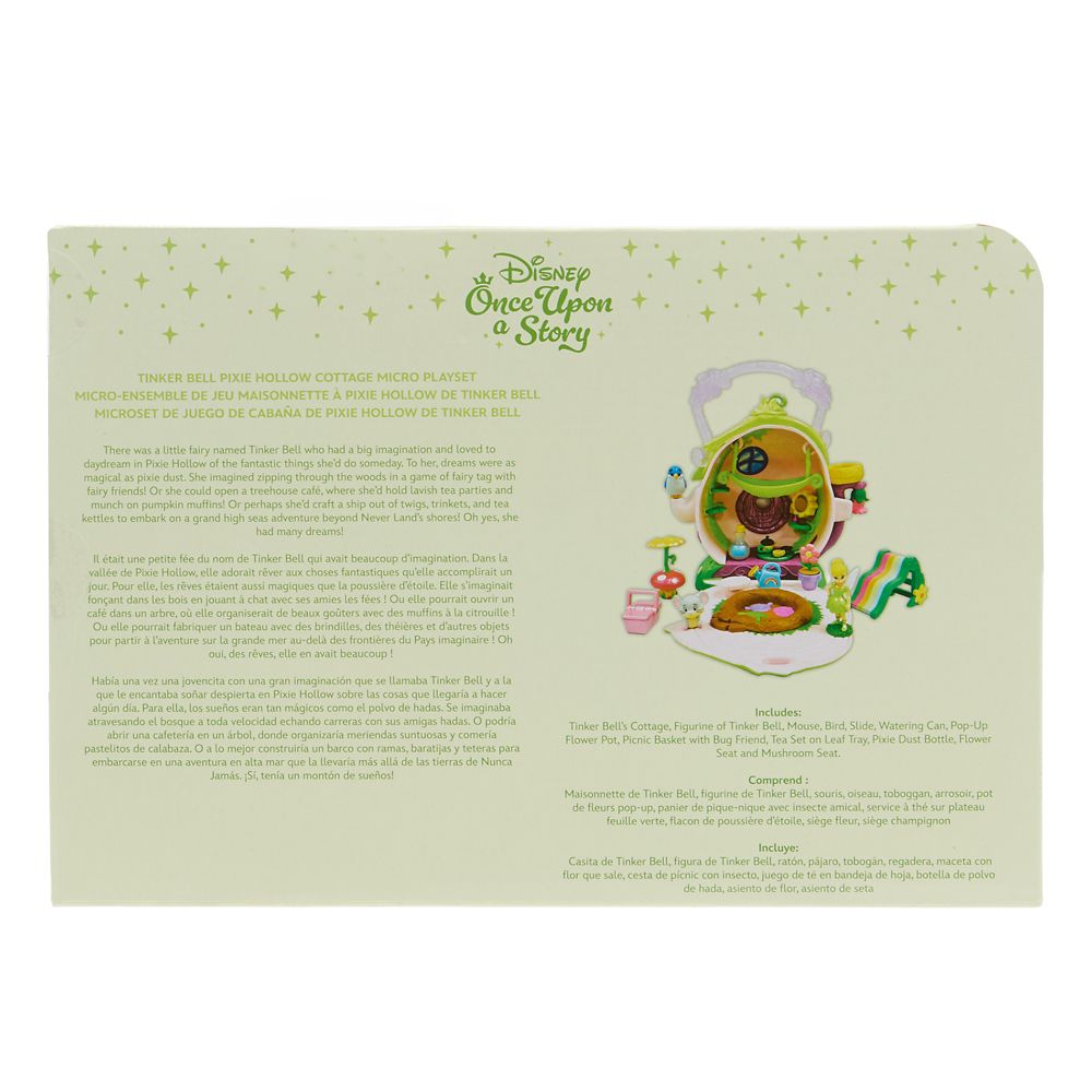 Tinker Bell Pixie Hollow Cottage Micro Playset &ndash; Peter Pan