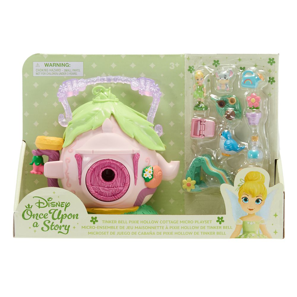 Tinker Bell Pixie Hollow Cottage Micro Playset &ndash; Peter Pan