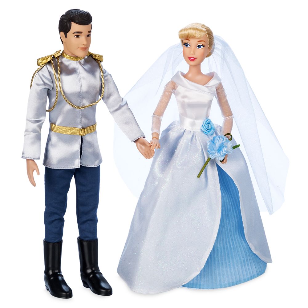 Cinderella and Prince Charming Wedding Doll Set