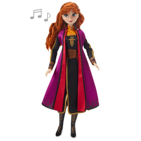 Детские куклы Disney Anna Singing Doll – Frozen 2 – 11''