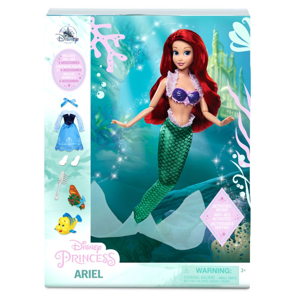 Ariel Disney Story Doll &ndash; The Little Mermaid &ndash; 11''