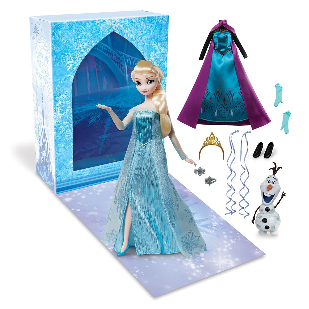 Elsa Disney Story Doll  Frozen  11 1/2