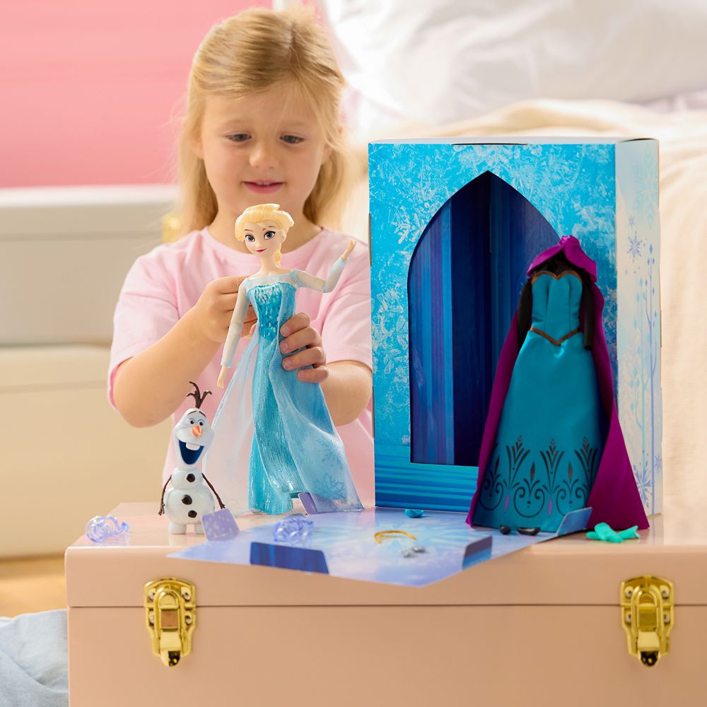 Elsa Disney Story Doll &ndash; Frozen &ndash; 11 1/2''