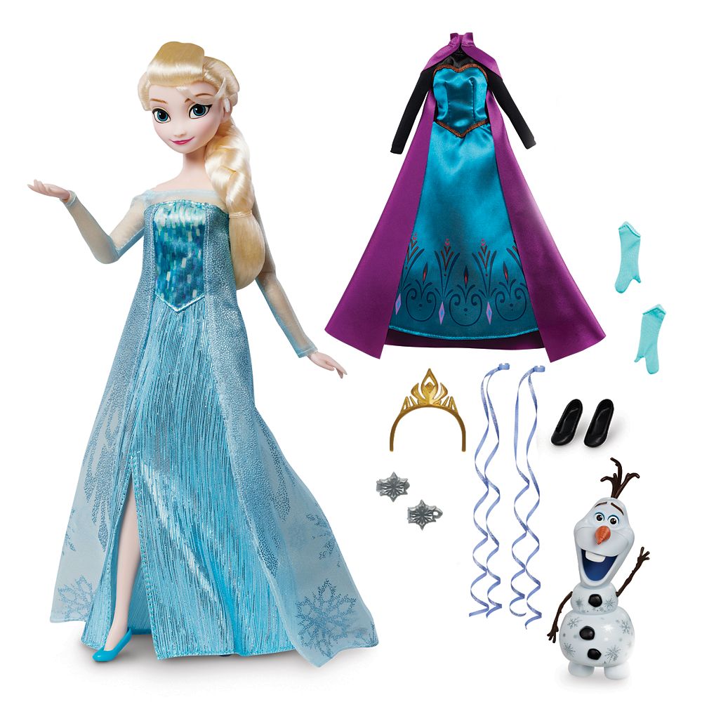 Elsa Disney Story Doll &ndash; Frozen &ndash; 11 1/2''