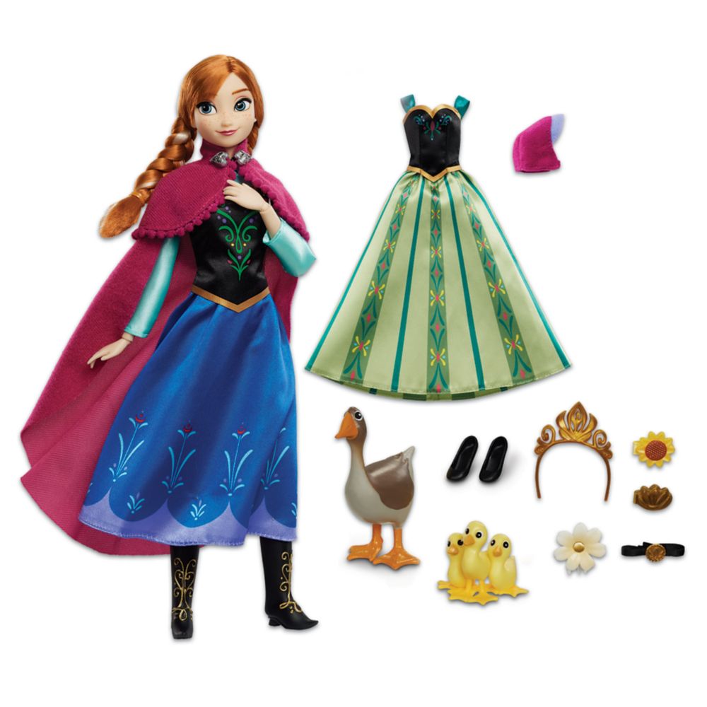 Anna Disney Story Doll &ndash; Frozen &ndash; 11 1/2''