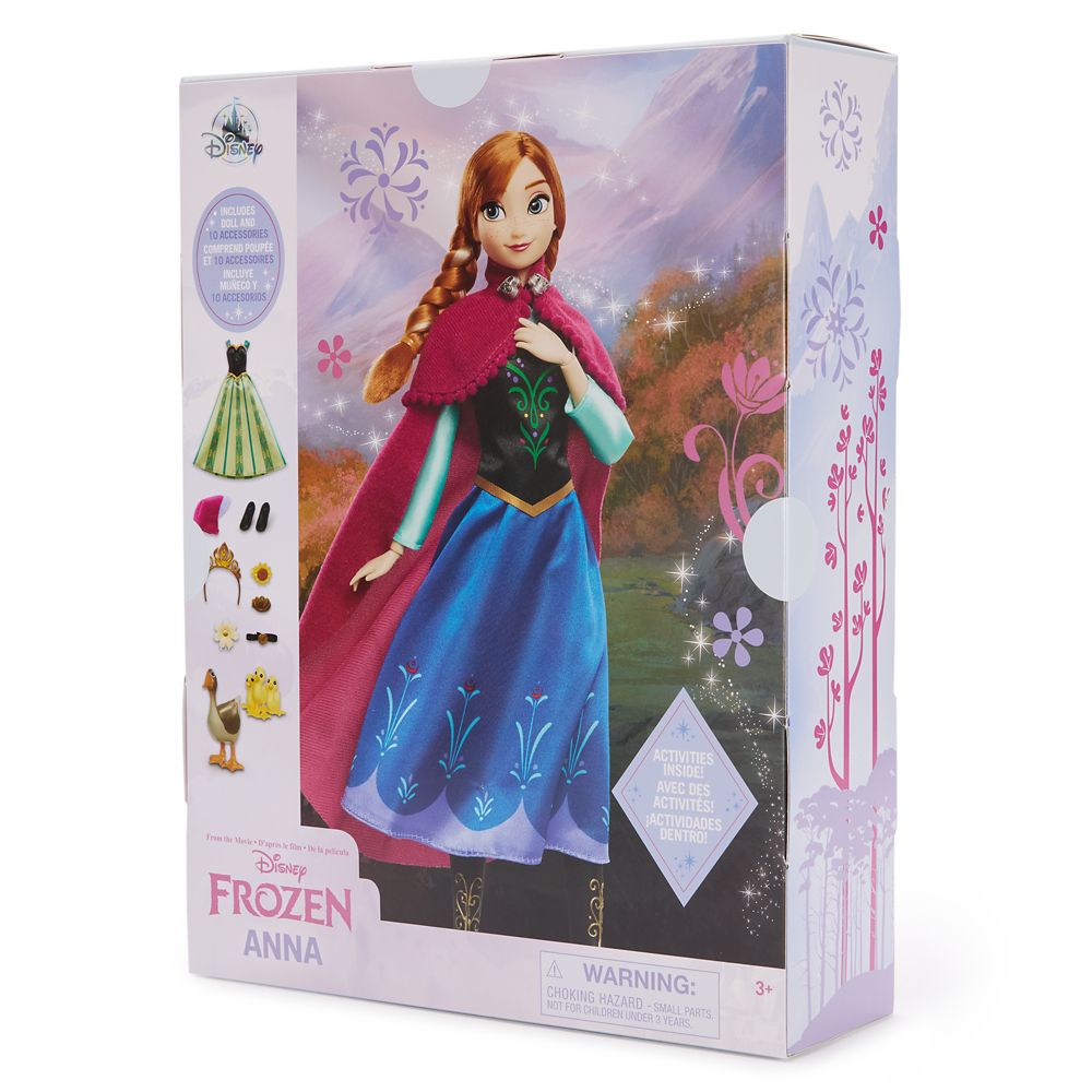 Anna Disney Story Doll &ndash; Frozen &ndash; 11 1/2''