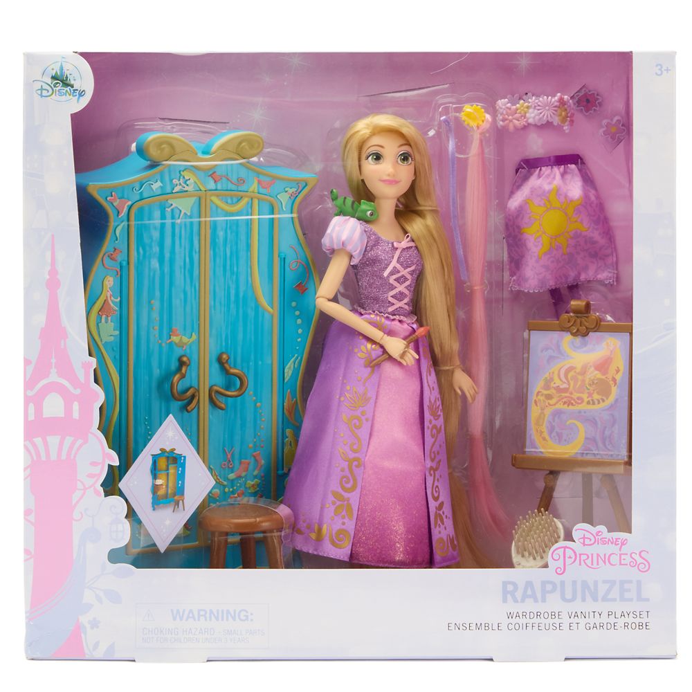Rapunzel Wardrobe Vanity Play Set &ndash; Tangled