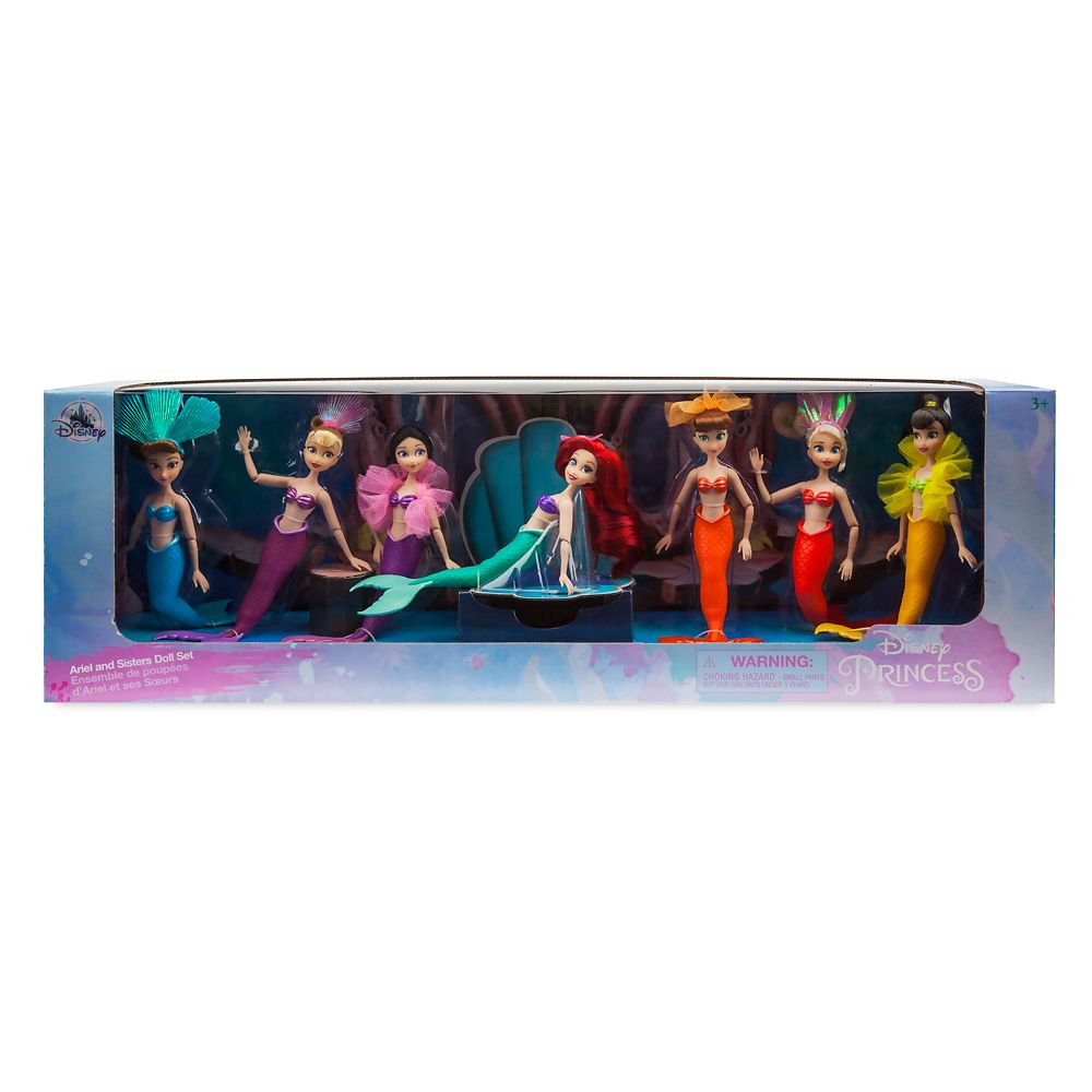 Ariel and Sisters Mini Doll Set The Little Mermaid Official shopDisney