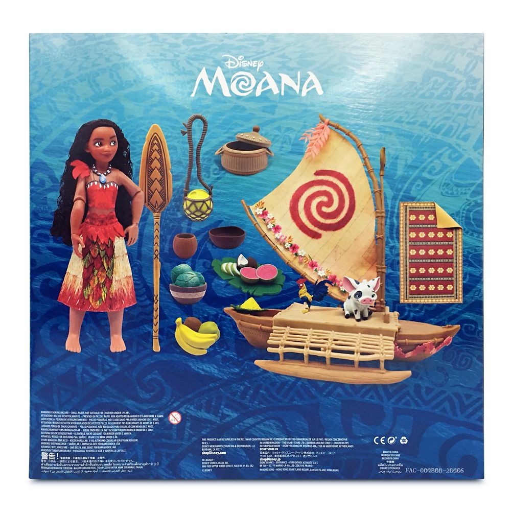 Moana Ocean Adventure Classic Doll Play Set