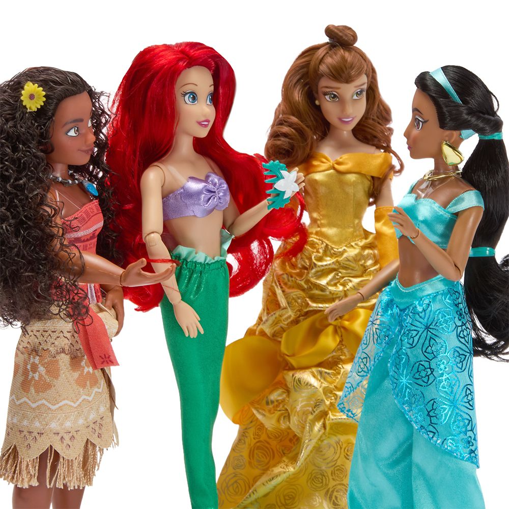 Disney Princess Classic Doll Collection Gift Set &ndash; 10 1/2'' to 11 1/2''