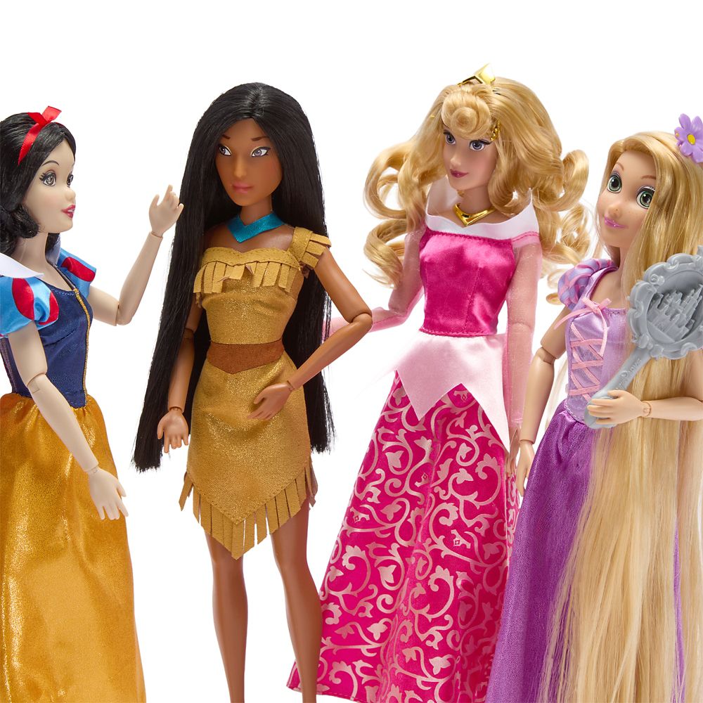 Disney Princess Classic Doll Collection Gift Set &ndash; 10 1/2'' to 11 1/2''