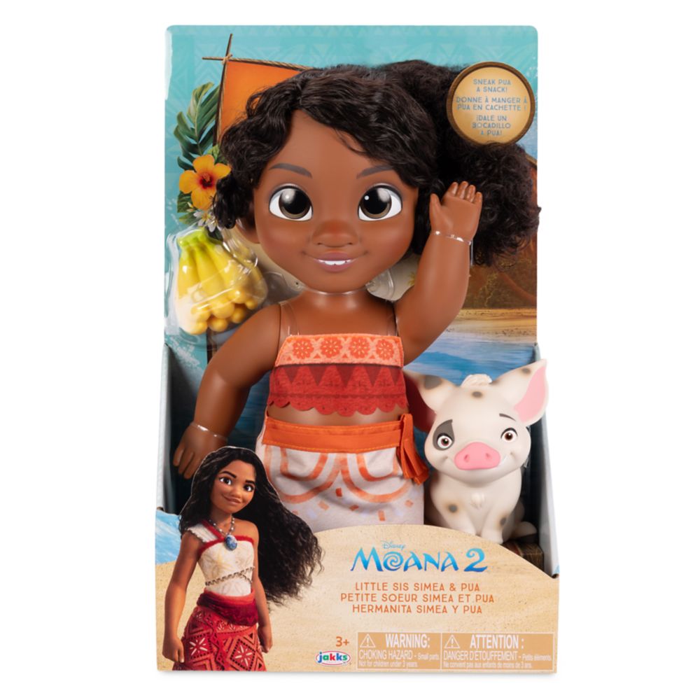 Simea and Pua Doll Set - Moana 2 - 12''