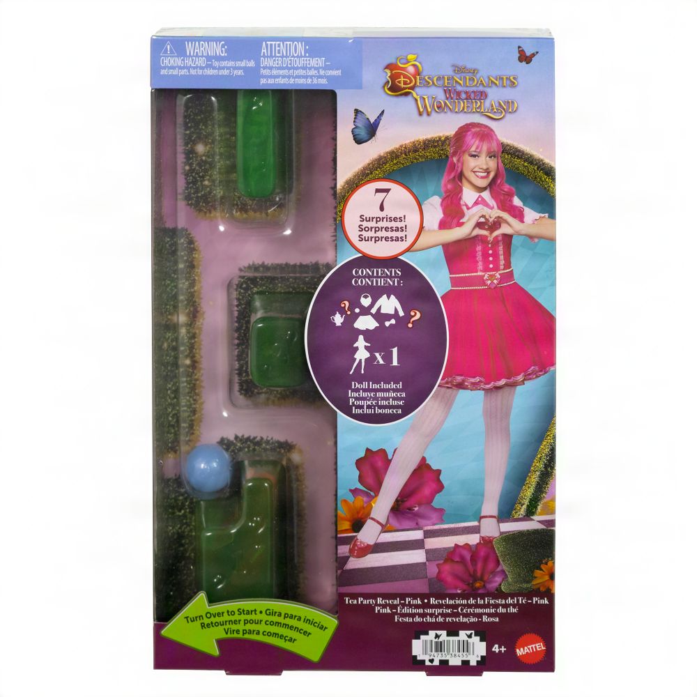 Pink ''Tea Party Reveal'' Doll &ndash; Descendants: Wicked Wonderland &ndash; 11''