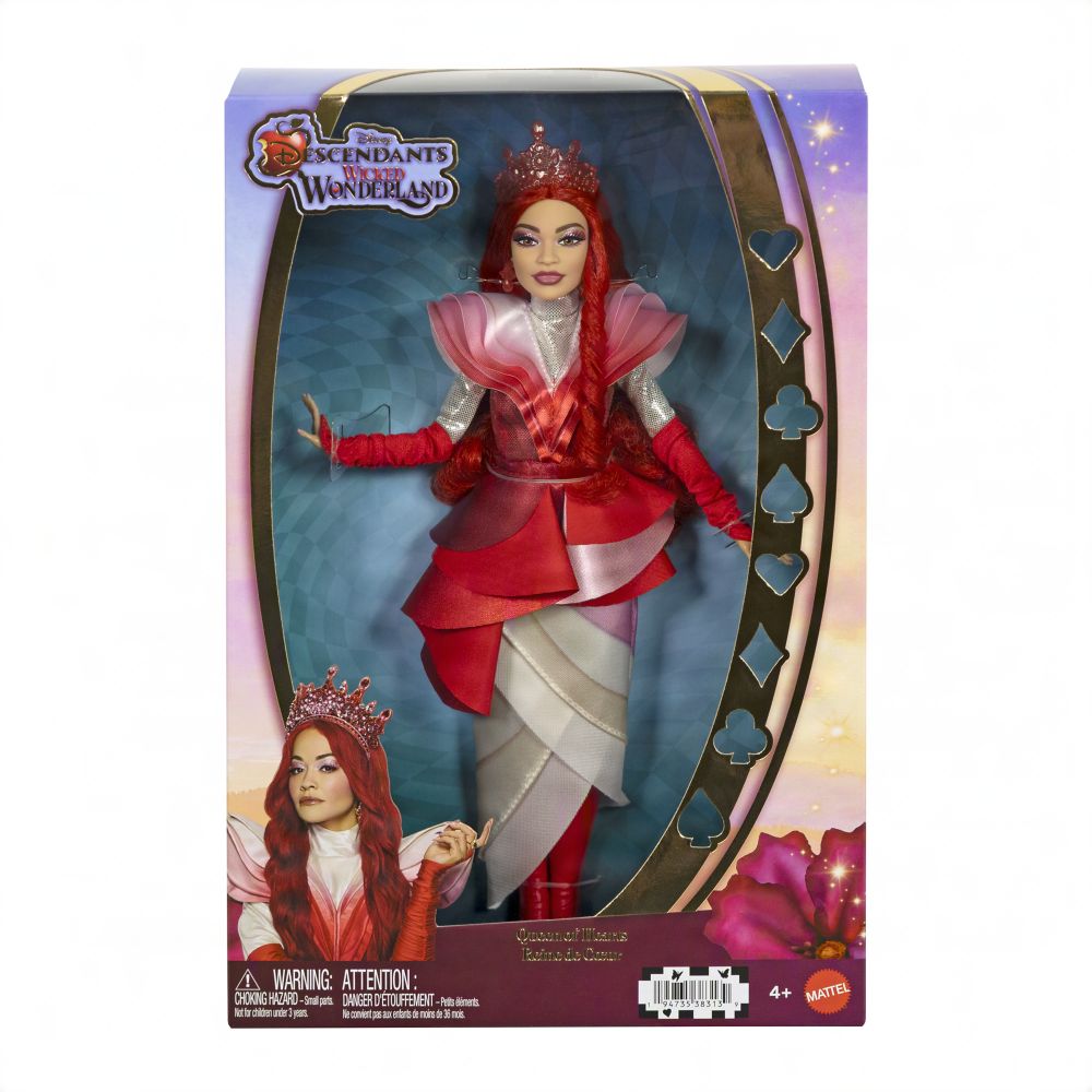 Queen of Hearts Doll &ndash; Descendants: Wicked Wonderland &ndash; 11''
