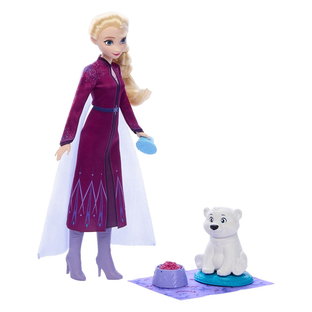 Elsa and Bear Cub Doll Set  – Animals of Arendelle by Mattel – Frozen