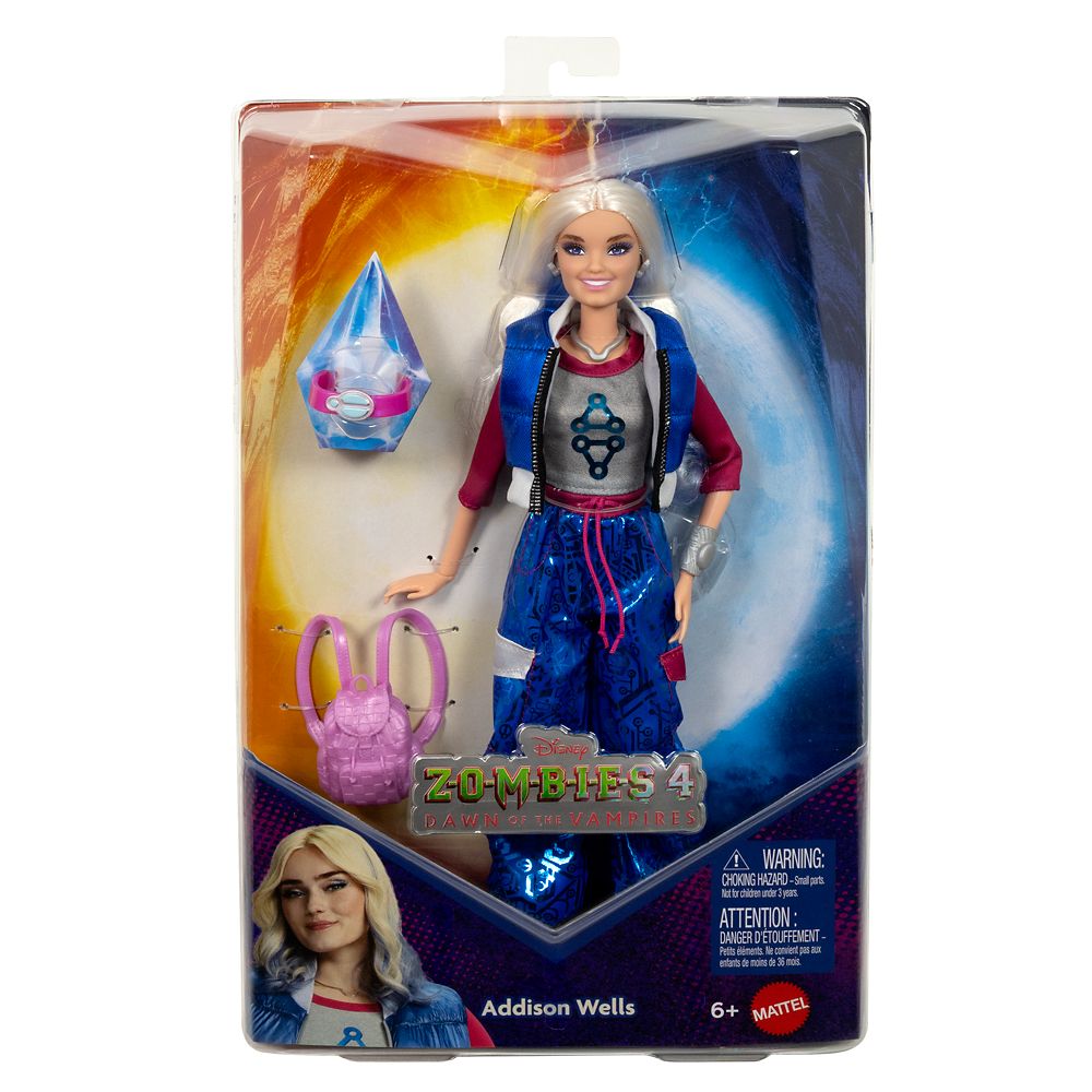 Addison Wells Doll by Mattel &ndash; Zombies 4: Dawn of the Vampires &ndash; 12''
