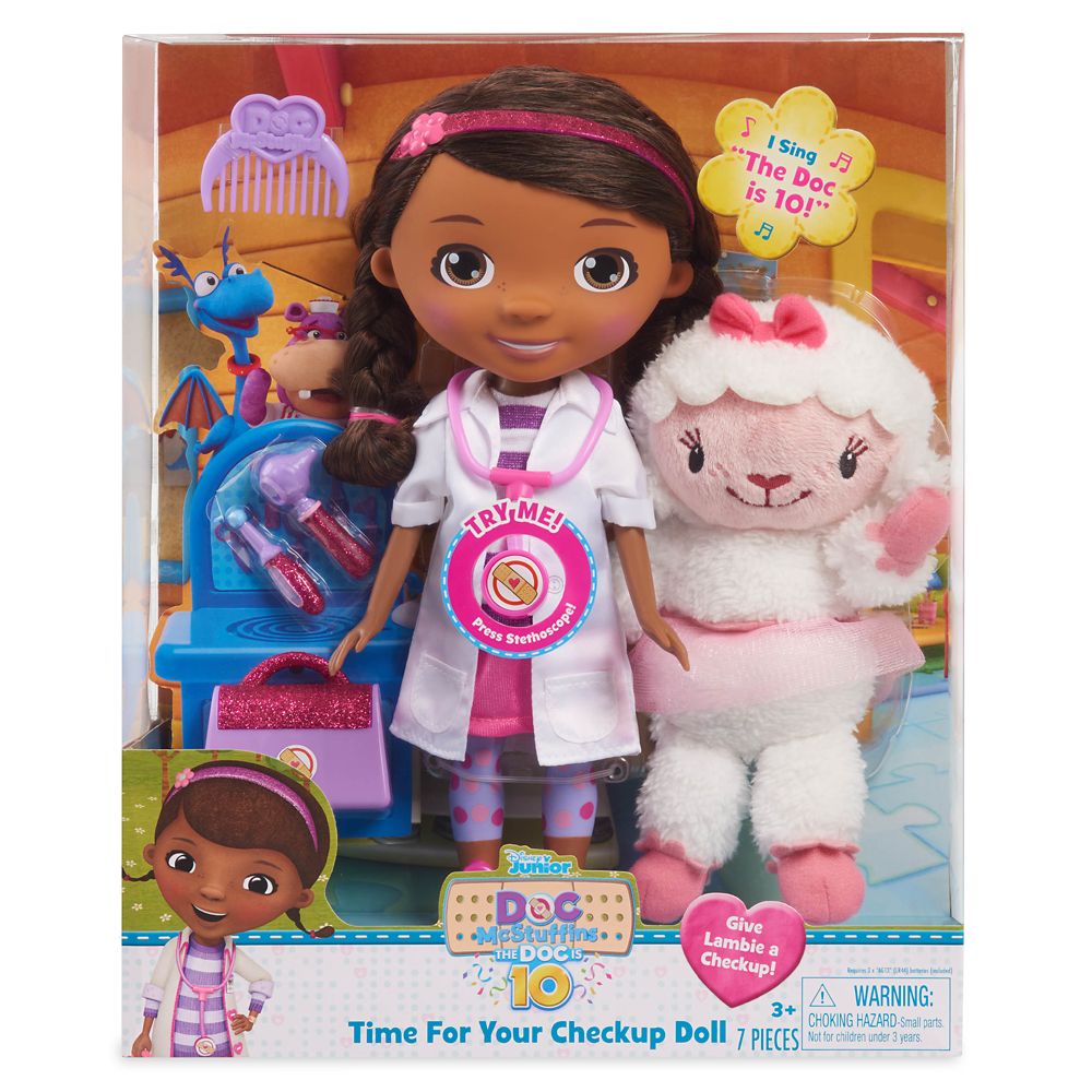 Doc McStuffins ''Time for Your Checkup'' Doll Set - 11 1/2''
