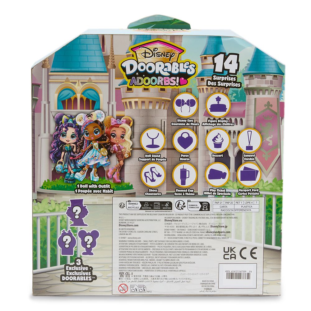 Disney Doorables ADOORBS! Doll Mystery Box – Disney Parks – D23: The Ultimate Disney Fan Event — фото 8