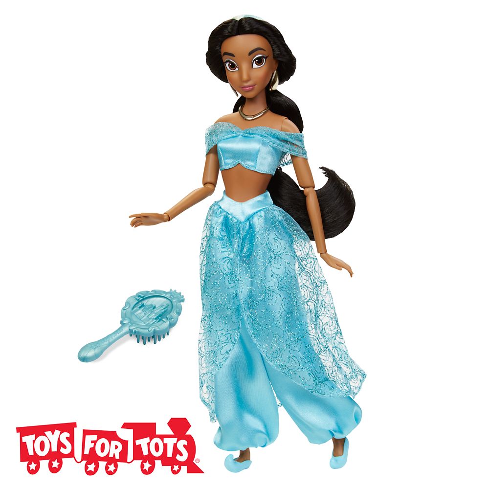 Jasmine Classic Doll – Aladdin – 11 1/2'' – Toys for Tots Donation Item