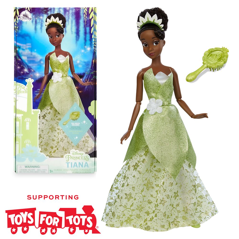Tiana Classic Doll The Princess and the Frog 11 1/2 Toys for Tots Donation Item Official shopDisney