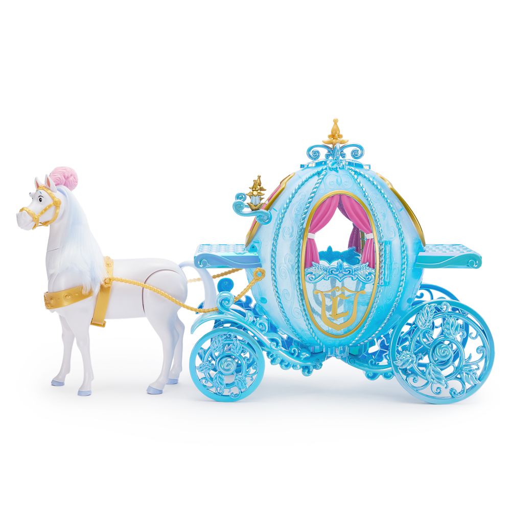 Cinderella Doll, Horse and Light-Up Carriage Deluxe Gift Set
