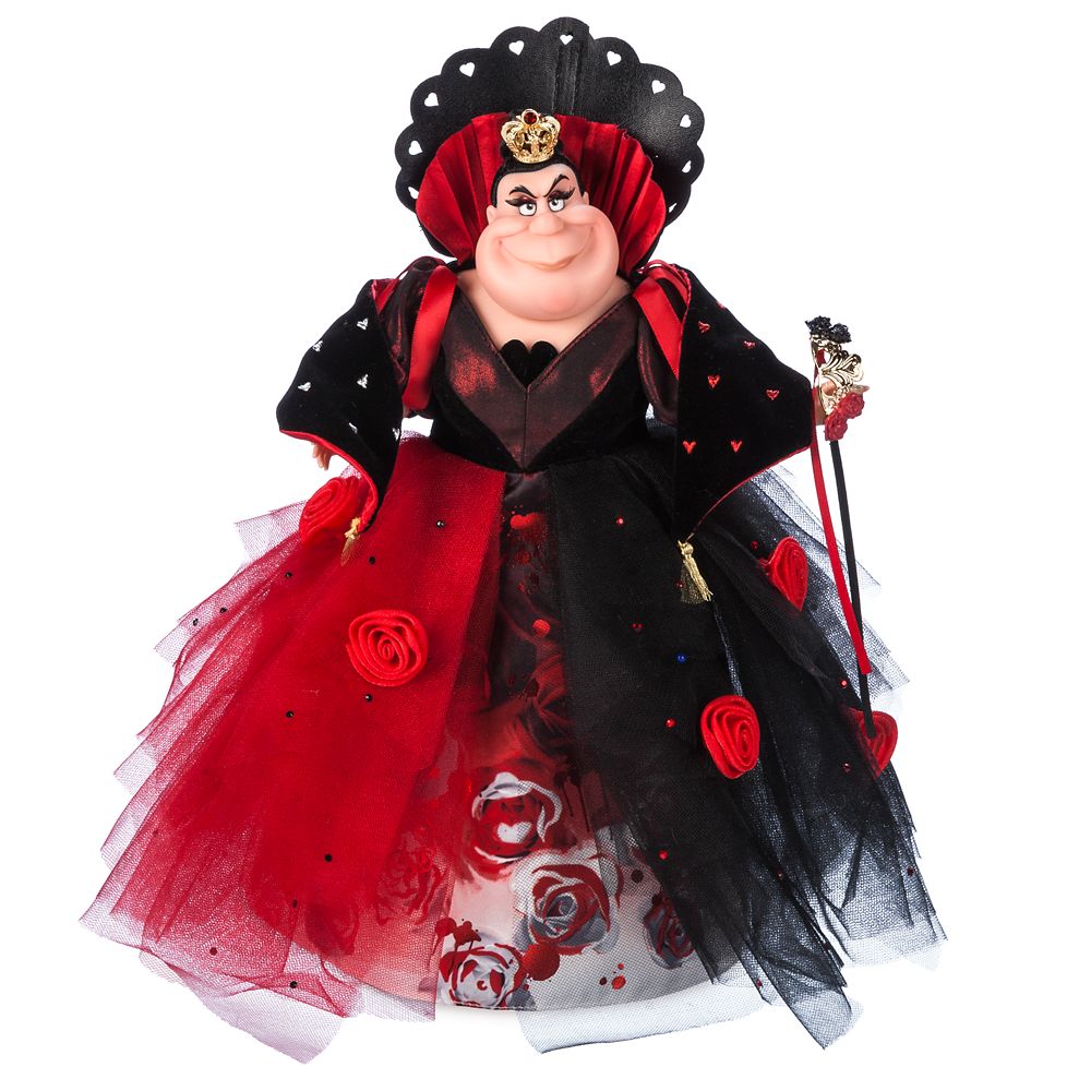 Queen of Hearts Limited Edition Doll - Alice in Wonderland - Disney Designer Collection Midnight Masquerade Series - Fashionably Late - 12 1/2''