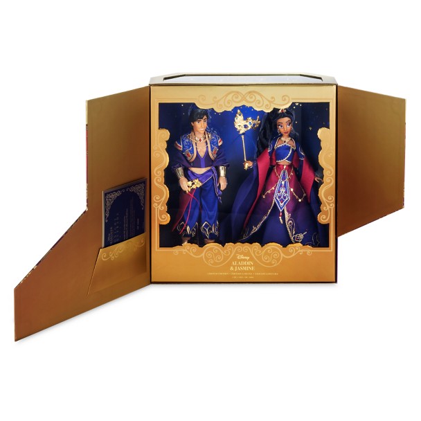 Aladdin & Jasmine Limited Edition Doll Set – Disney Designer Aladdin & Jasmine Limited Edition Doll Set – Disney Designer