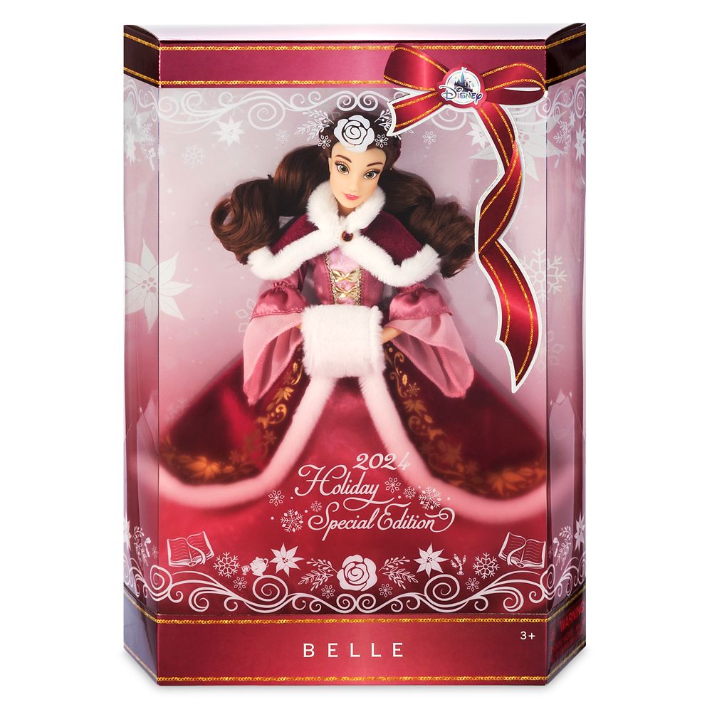 Belle 2024 Holiday Special Edition Doll &ndash; Beauty and the Beast