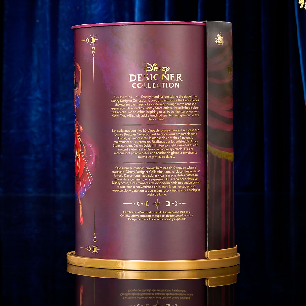 Esmeralda Limited Edition Doll &ndash; The Hunchback of Notre Dame &ndash; Disney Designer Collection Dance Series &ndash; 12''