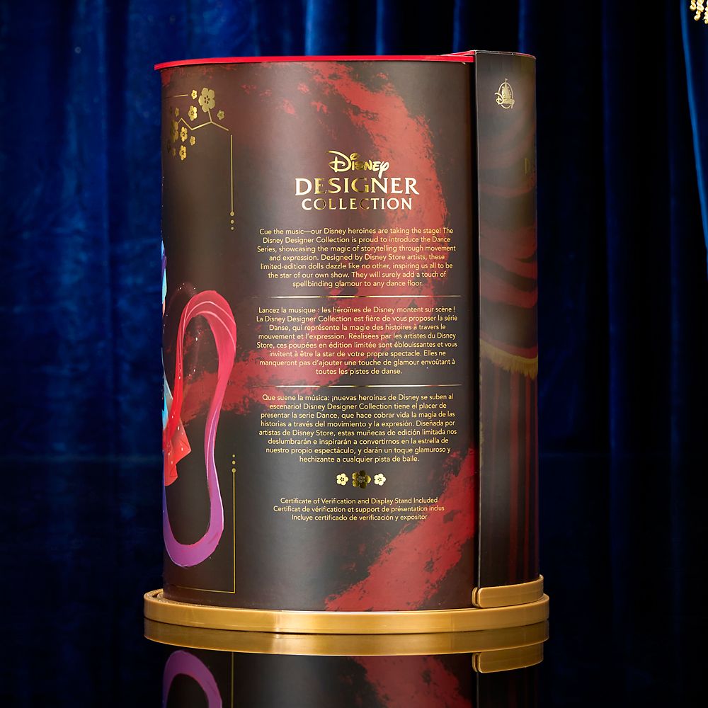 Mulan Limited Edition Doll &ndash; Disney Designer Collection Dance Series &ndash; 12''