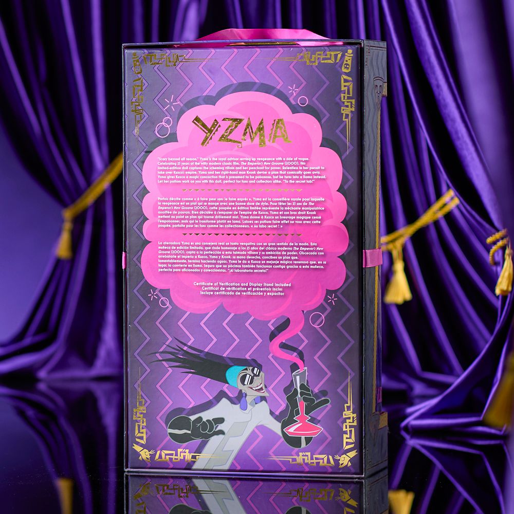 Yzma Limited Edition Doll &ndash; The Emperor's New Groove 25th Anniversary &ndash; 17''