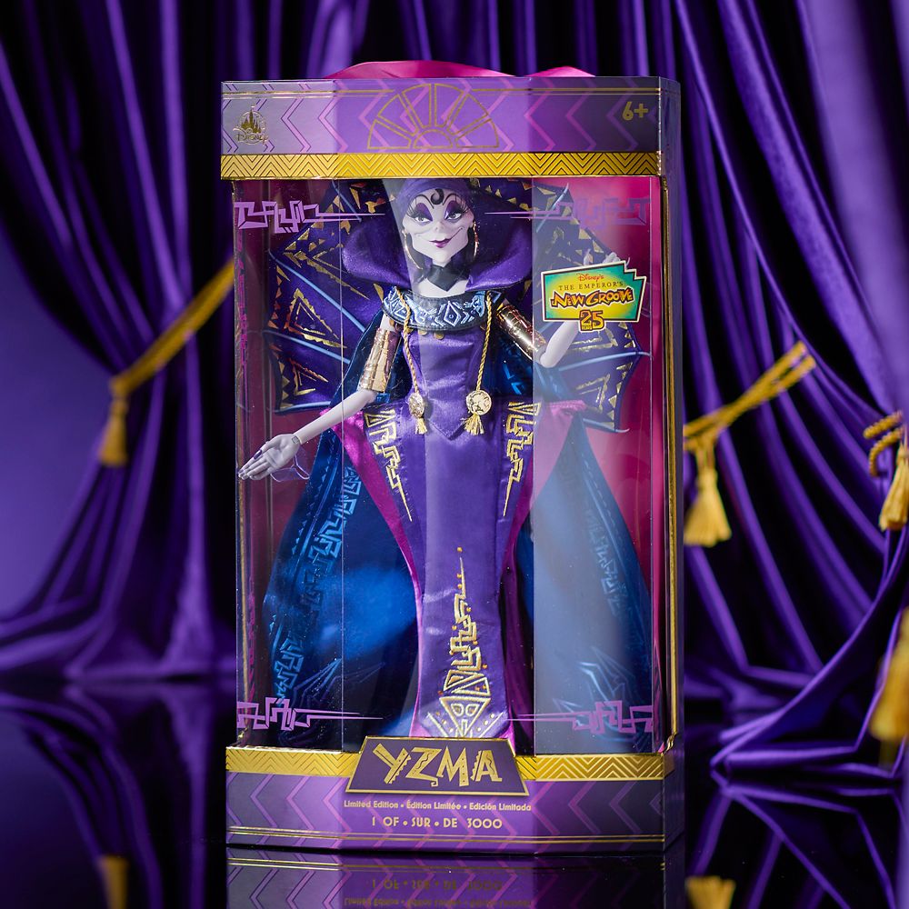Yzma Limited Edition Doll &ndash; The Emperor's New Groove 25th Anniversary &ndash; 17''