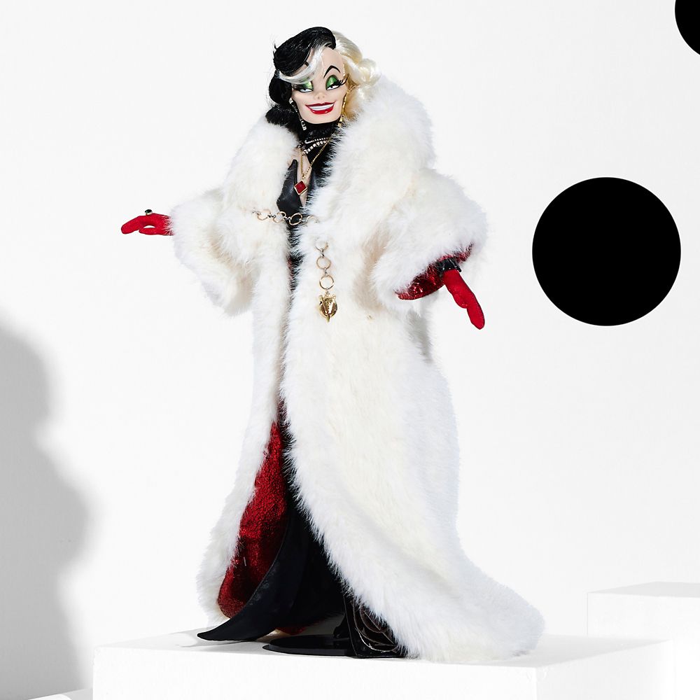 Cruella De Vil Limited Edition Doll &ndash;101 Dalmatians 65th Anniversary &ndash; Limited Edition &ndash; 16''