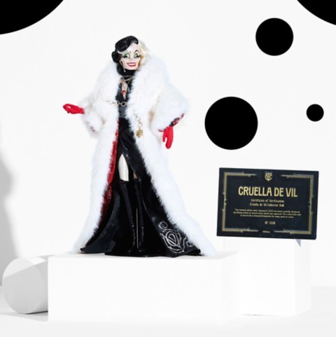 Куклы Disney Cruella De Vil Limited Edition Doll –101 Dalmatians 65th Anniversary – Limited Edition – 16''