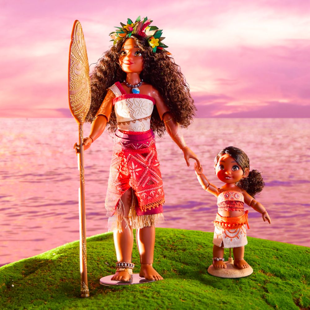 Moana and Simea Limited Edition Doll Set &ndash; Moana 2 &ndash; 16''