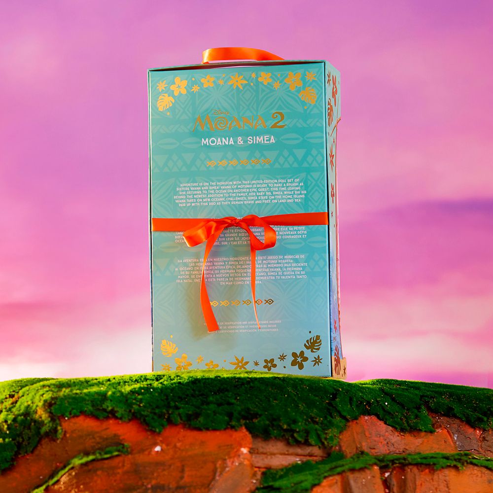 Moana and Simea Limited Edition Doll Set &ndash; Moana 2 &ndash; 16''