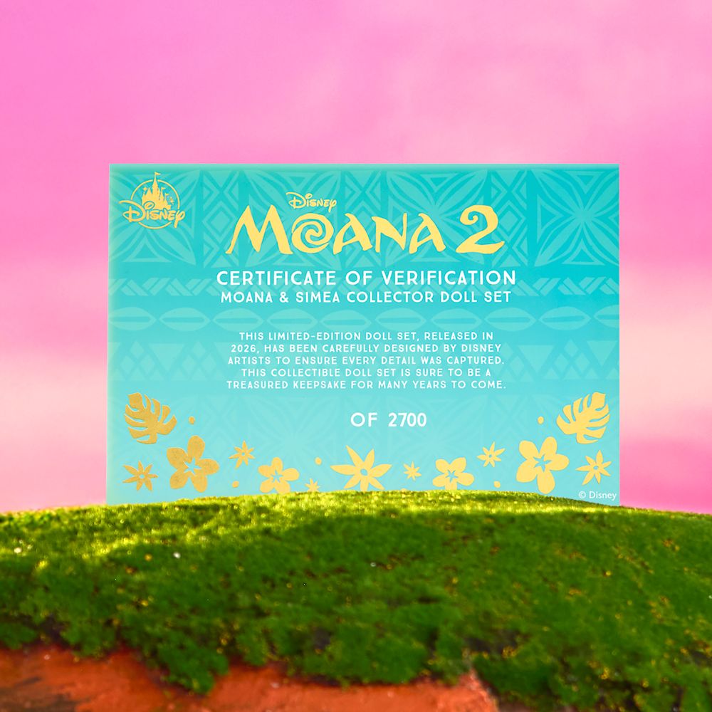 Moana and Simea Limited Edition Doll Set &ndash; Moana 2 &ndash; 16''