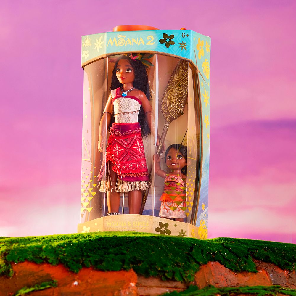 Moana and Simea Limited Edition Doll Set &ndash; Moana 2 &ndash; 16''