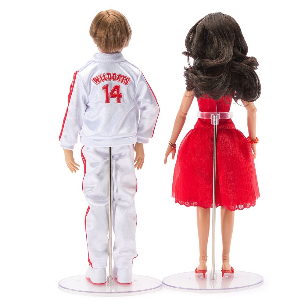 Troy Bolton and Gabriella Montez Limited Edition Collector Doll Set &ndash; High School Musical 20th Anniversary &ndash; 11 1/2''