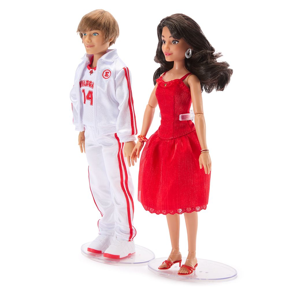 Troy Bolton and Gabriella Montez Limited Edition Collector Doll Set &ndash; High School Musical 20th Anniversary &ndash; 11 1/2''