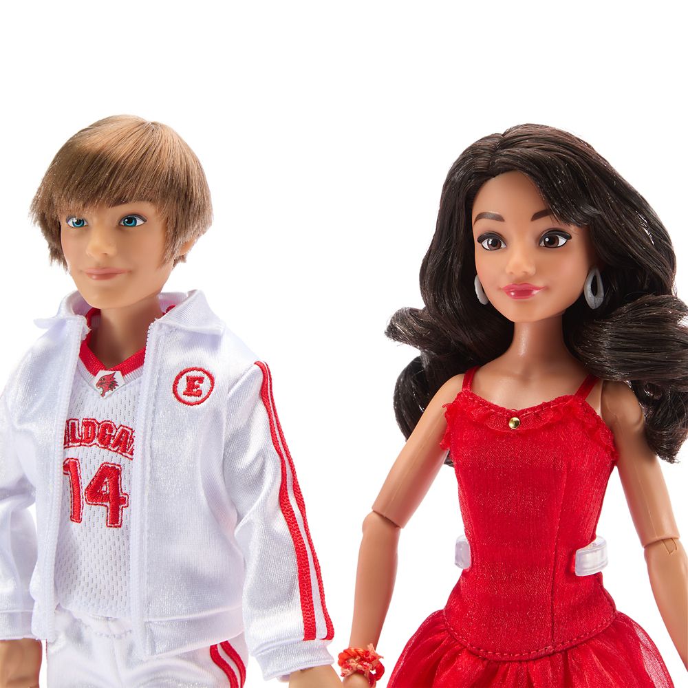 Troy Bolton and Gabriella Montez Limited Edition Collector Doll Set &ndash; High School Musical 20th Anniversary &ndash; 11 1/2''