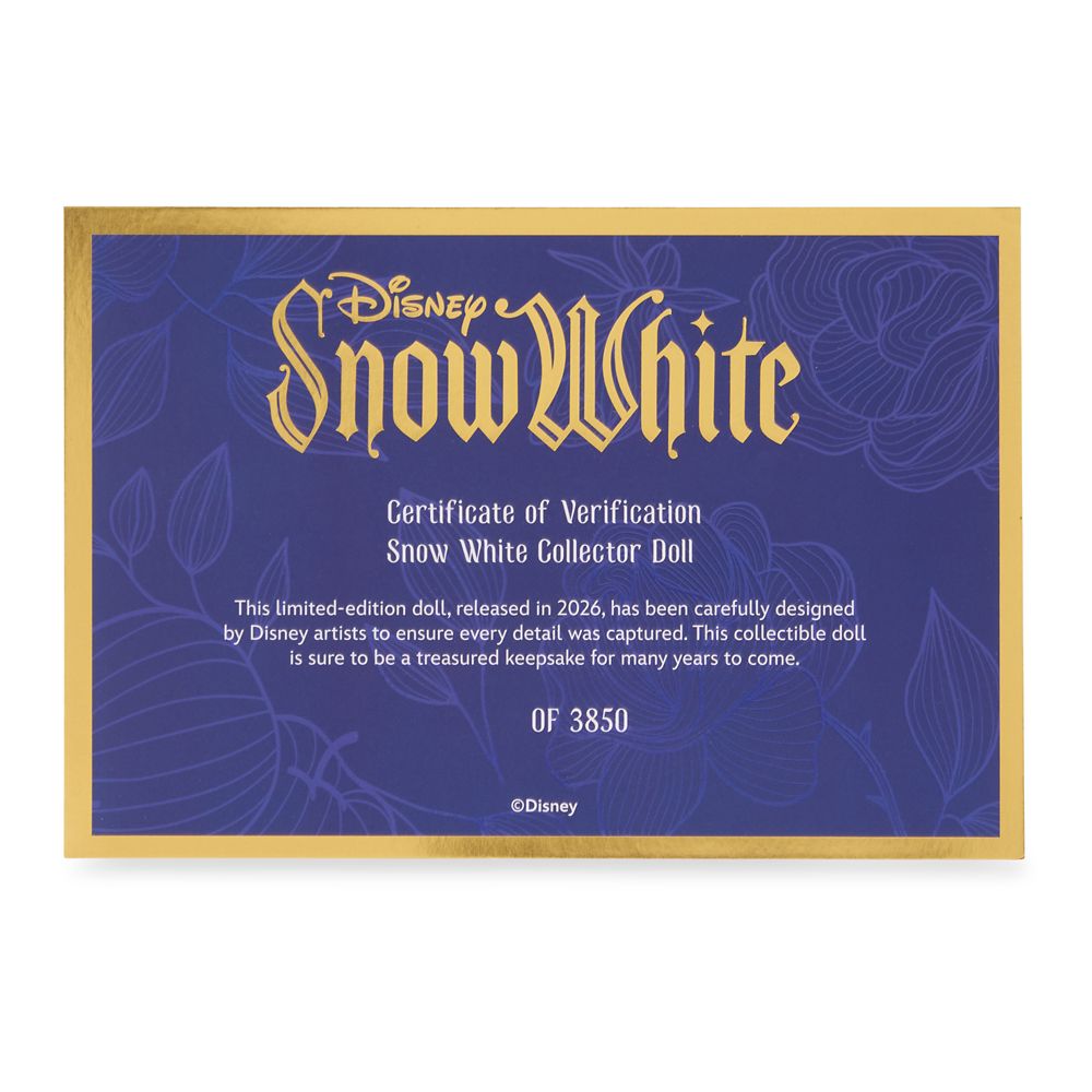 Snow White Limited Edition Doll &ndash; 17'' &ndash; Shanghai Disneyland