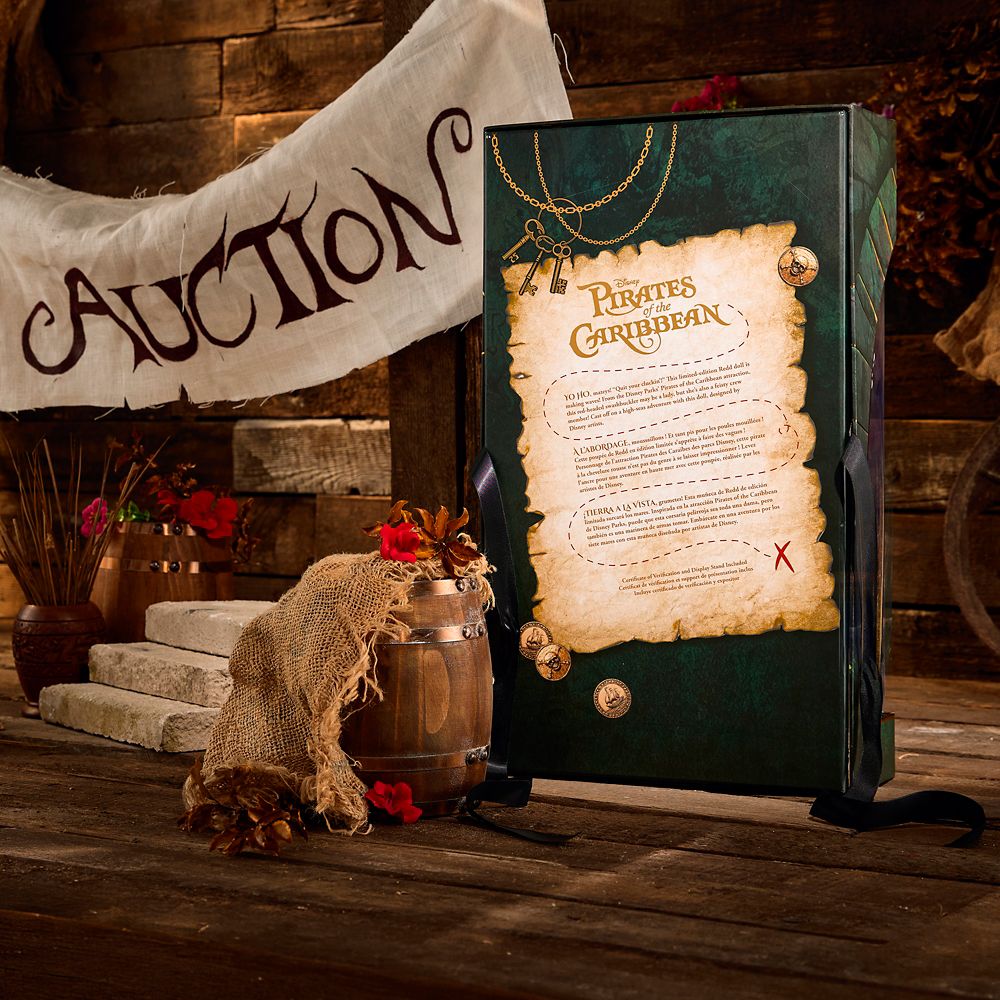 Куклы Disney Redd Limited Edition Doll – Pirates of the Caribbean – 16'' – D23: The Ultimate Disney Fan Event — фото 10